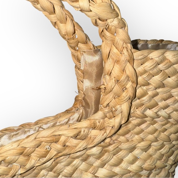 Floral Medium Cornhusk Cappelli Straworld Bag - Picture 4 of 9